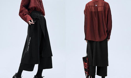魔道祖師×太平鳥聯(lián)名服飾 連衣裙優(yōu)雅大方，束腳褲酷帥隨性